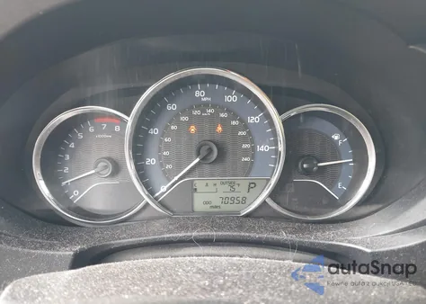 2016 Toyota Corolla Le из США, поврежденный, VIN 2T1BURHE4GC707572